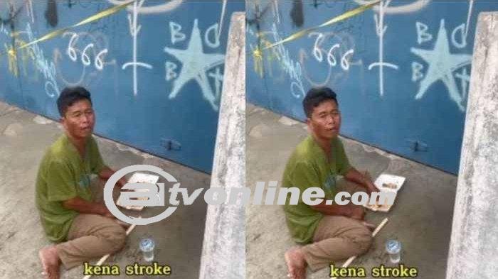 Kisah Pilu, Ditinggalkan Istri Selingkuh, Menderita Stroke, dan Tinggal di Emperan