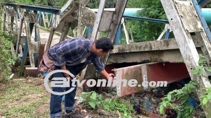 Punya Sejarah Pasca Kemerdekaan, Jembatan Yang Roboh Akibat Besinya Dicuri
