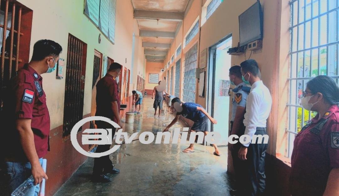 Wujudkan Pemasyarakatan Sehat, Lapas Labuhan Ruku Kanwil Kemenkumham Sumut Laksanakan Giat Yankesling
