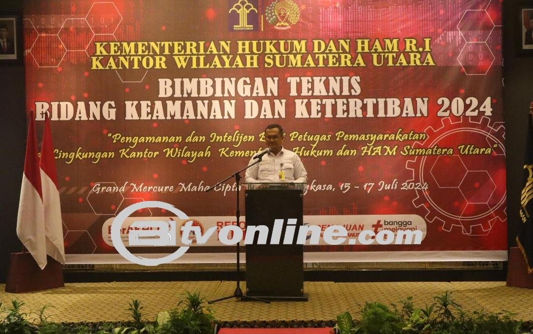 Wujudkan Profesionalisme dalam Penyelenggaraan Tugas, Lapas Labuhan Ruku Ikuti Bimtek Keamanan dan Ketertiban Tahun 2024