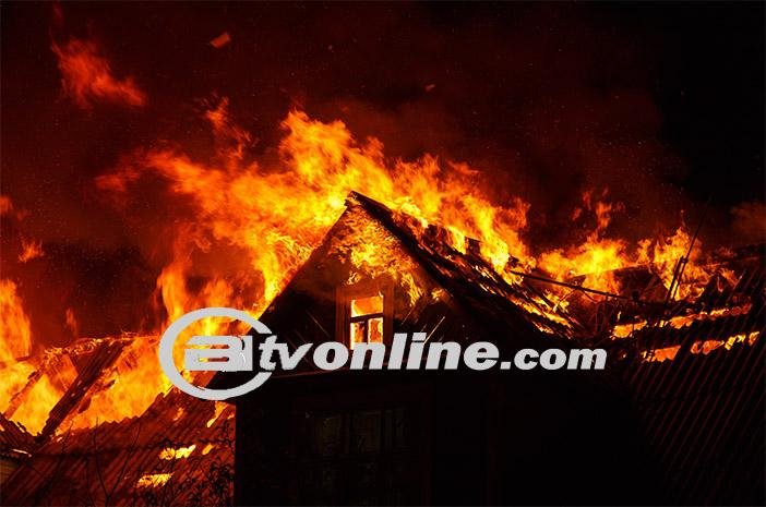 Akibat Korsleting Listrik! Rumah di Bogor Terbakar Dua Orang Penghuni Terluka