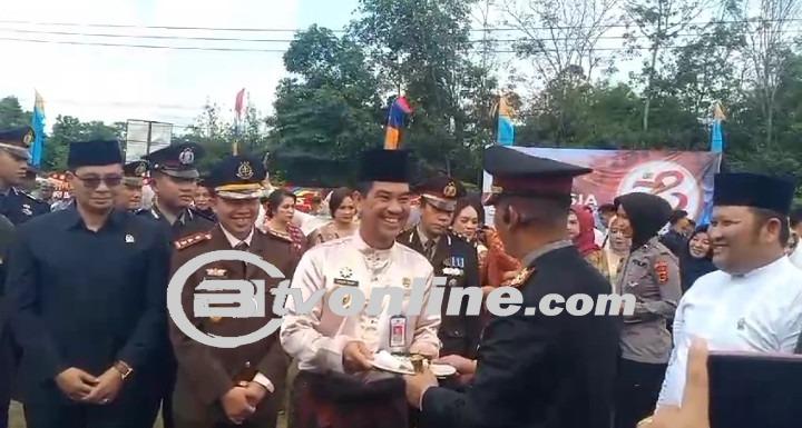 PJ Raden Najmi Bersama Polres Muaro Jambi Peringati Hari Bhayangkara ke-78 Tahun 2024