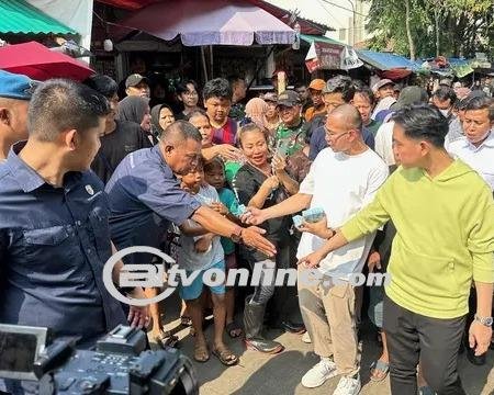Gibran Ditemani Raffi Ahmad Blusukan di Jakarta