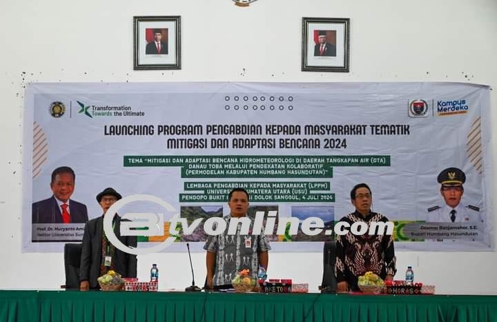 Pemkab Bersama USU Launching Pelaksanaan PKM di Humbahas