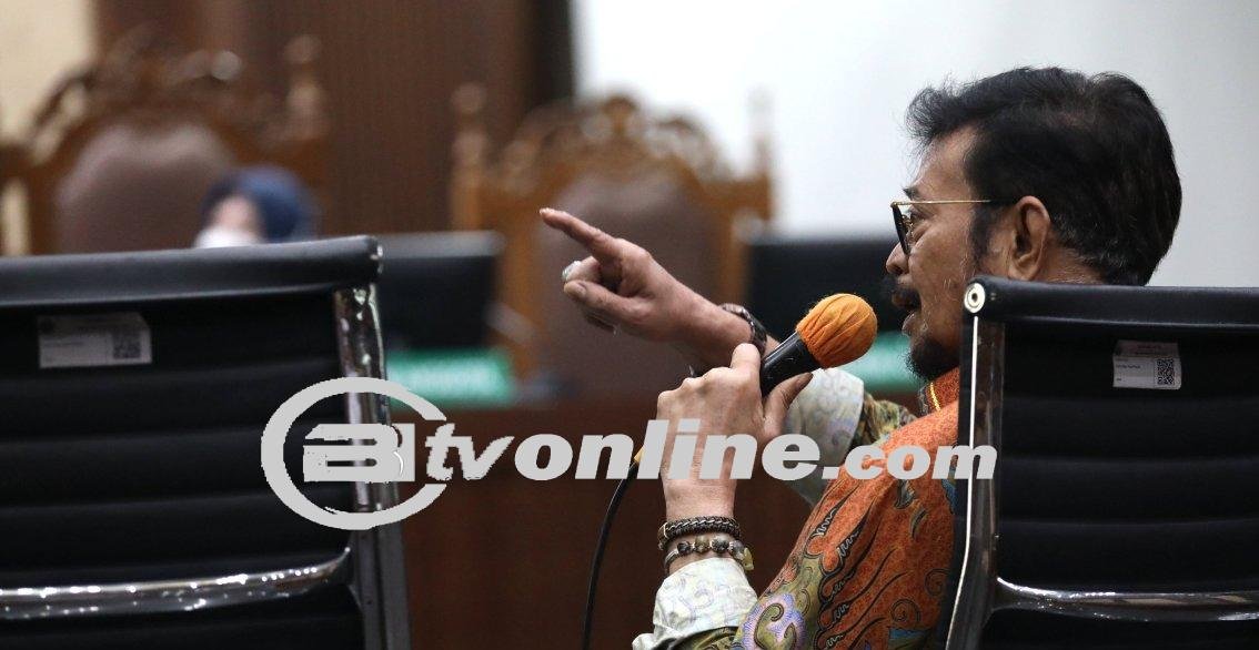 SYL Bacakan Pleidoi: Tuduhan Serakah adalah Upaya Pembunuhan Karakter