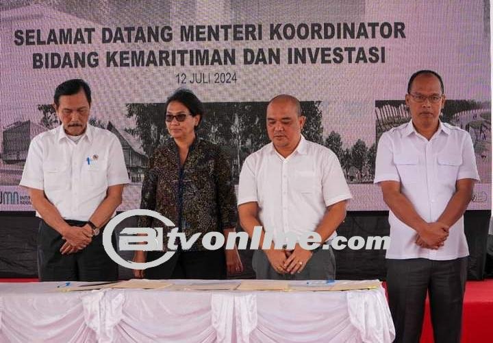 Kunjungan Menko Marves ke TSTH2: Dorong Pengembangan Hortikultura Unggul di Humbang Hasundutan