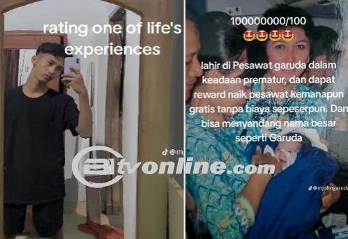 Keberuntungan Langka: Pria Ini Dapat Tiket Penerbangan Gratis Seumur Hidup karena Dilahirkan di Pesawat Garuda Indonesia?