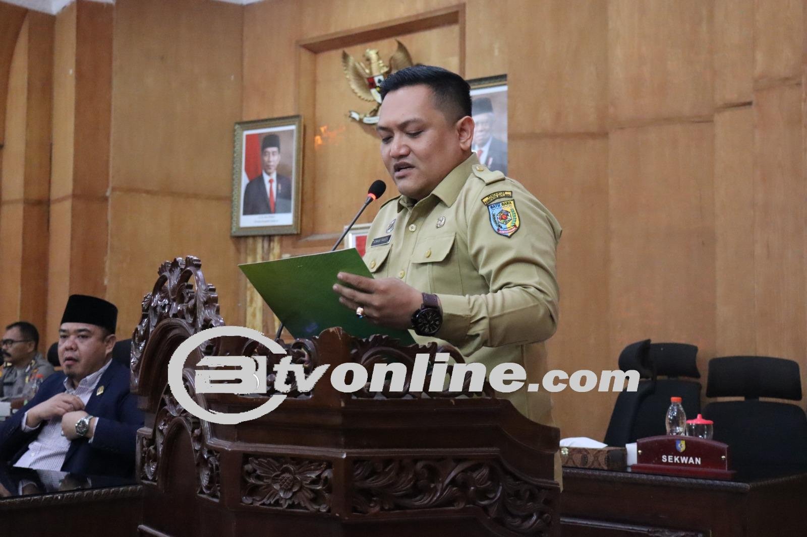 10 DPRD Kabupaten Batu Bara Setujui RANPERDA APBD TA 2023.