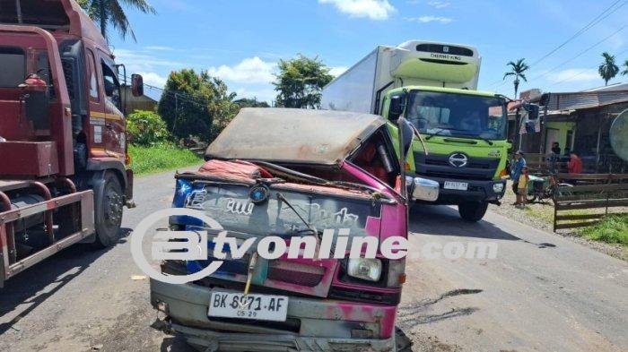 Update Kronologi Lakalantas di Sibolangit yang Tewaskan Satu Pengendara Motor!!