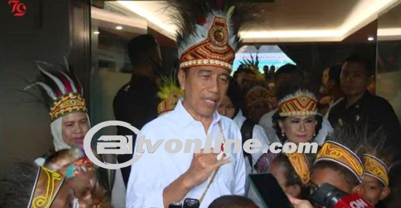 Presiden Jokowi Hadiri Peringatan Hari Anak Nasional di Papua