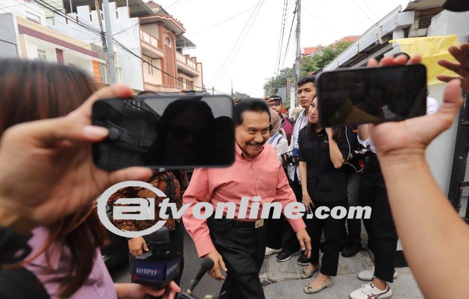 Hamzah Haz Meninggal, Hendropriyono Sambangi Rumah Duka di Jalan Matraman