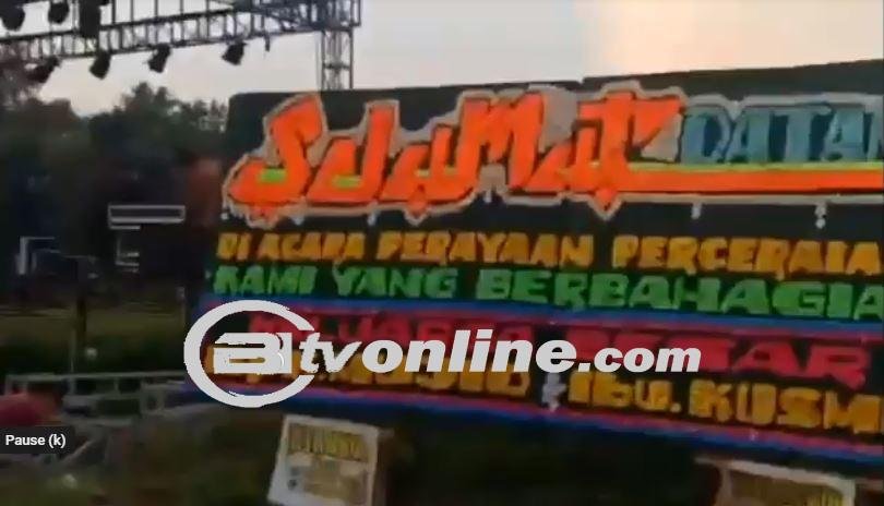 Viral! Pria di Lampung Gelar Pesta Perceraian Mewah, Undang Tamu dan Sajikan Hiburan?!