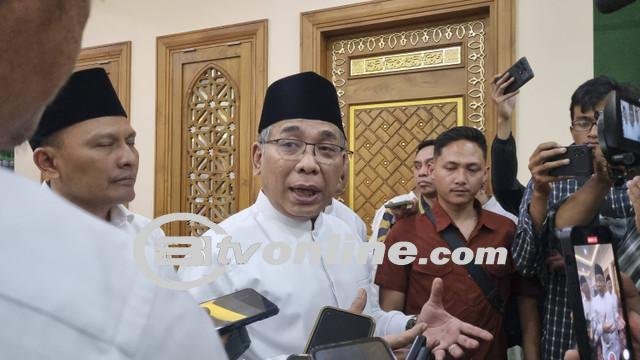 Gus Yahya Bertemu Rais Aam PBNU Bahas Konsolidasi dan Konflik PKB