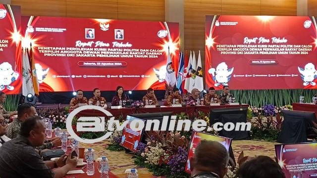 KPU DKI Jakarta Tetapkan Perolehan Suara dan Kursi Partai Politik Pasca-Putusan MK, PKS Terbanyak?