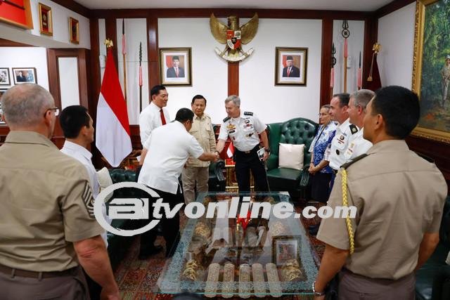 Prabowo Terima Kunjungan Komandan Koopsus AS, Bahas Perkuatan Kemitraan