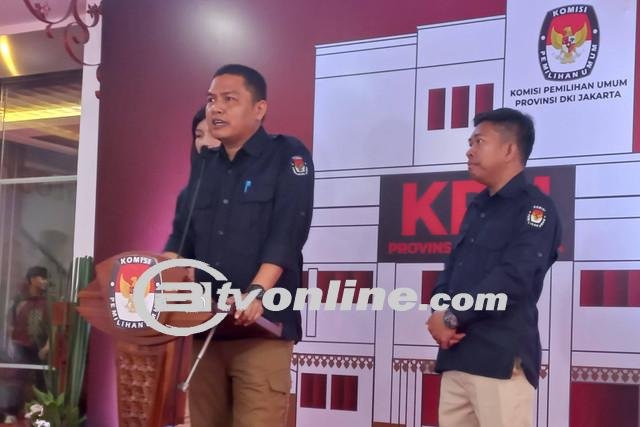 KPU Jakarta Menyambut Pasangan Calon Gubernur dalam Pilgub DKI Jakarta