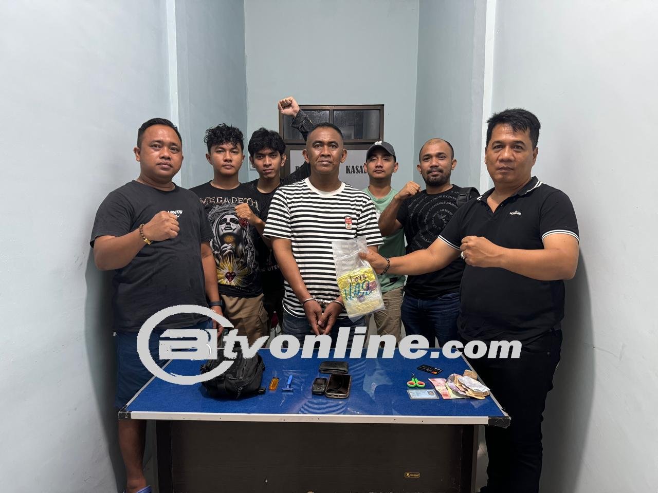 Sat Res Narkoba Polres Batu Bara Tangkap Pelaku Dengan 1 Kg Shabu Untuk Peredaran di Wilayah Batu Bara