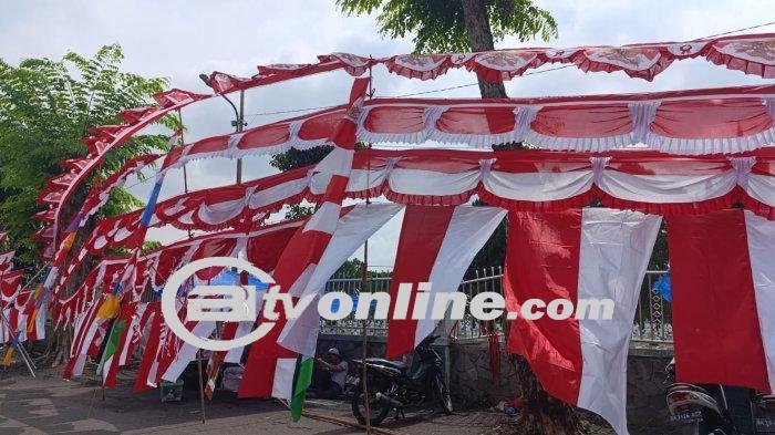 Penjualan Bendera Merah Putih Menurun Menjelang HUT RI ke-79 di Medan?