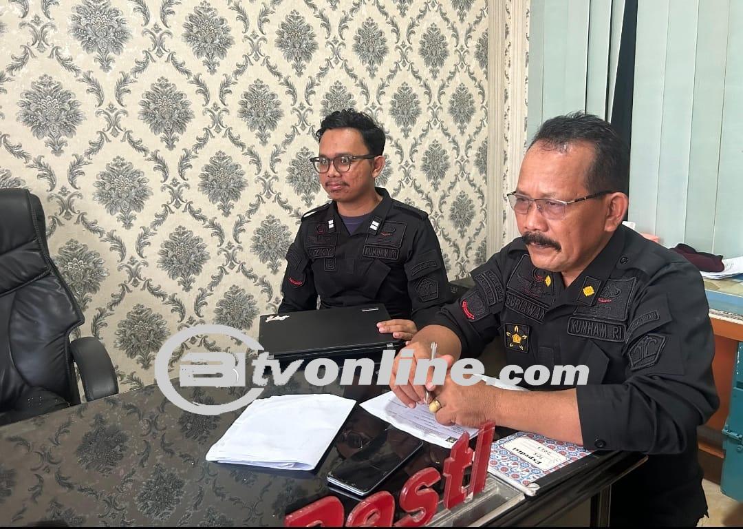 Dukung Pelaksanaan RKT-RB, Lapas Labuhan Ruku Kanwil Kemenkumham Sumut Ikuti Exit Meeting Desk Monitoring dan Evaluasi