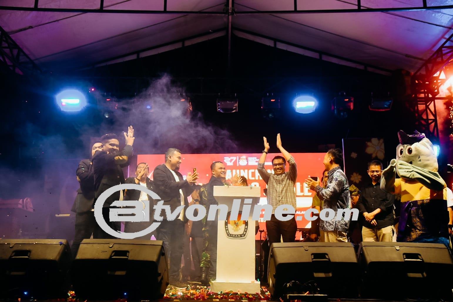 KPU Bersama Pj. Bupati Heri Wahyudi Luncurkan Jingle dan Maskot Pilkada Batu Bara 2024