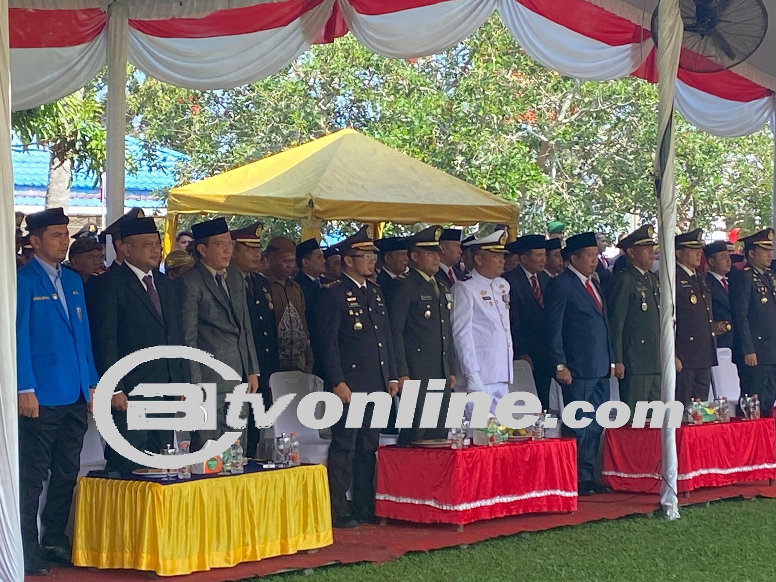 Lapas Labuhan Ruku Hadiri Upacara Hari Ulang Tahun Republik Indonesia Ke – 79 di Pemkab Batubara