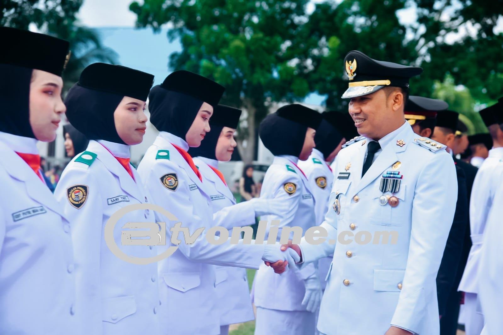 Pemkab Batu Bara Gelar Upacara Peringatan HUT Ke-79 Kemerdekaan RI