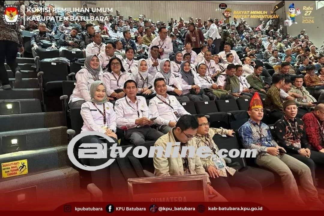 KPU Batu Bara Turut Serta dalam Rapat Konsolidasi Nasional untuk Pilkada Serentak 2024