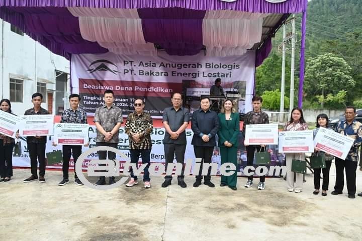 PT Bakara Energi Lestari Peduli Pendidikan di Baktiraja Humbahas