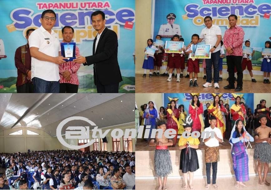 Pj Bupati Taput Membuka Science Olimpiade Tingkat Guru, SD, SMP dan SMA/SMK Tahun 2024