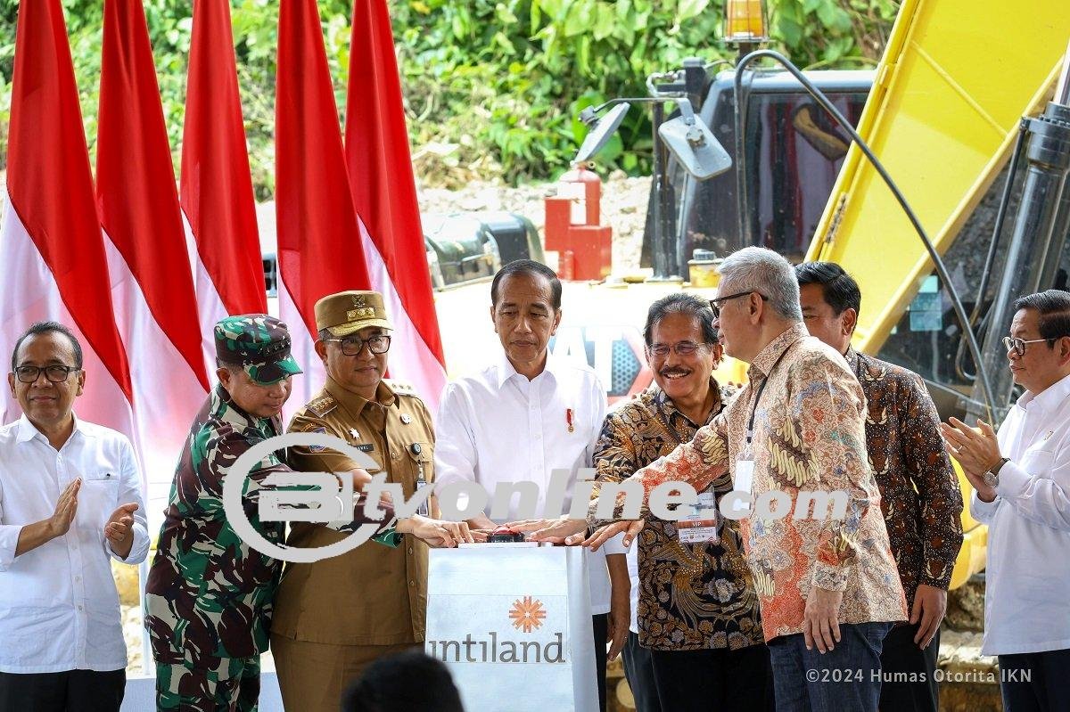 Intiland Development Luncurkan Investasi Rp2,6 Triliun di Ibu Kota Nusantara, Jokowi Pimpin Groundbreaking