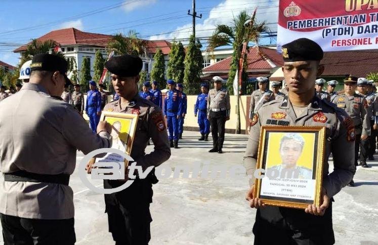 Tidak Ngantor Bertahun-tahun , 2 Anggota Polres Sinjai Dipecat!