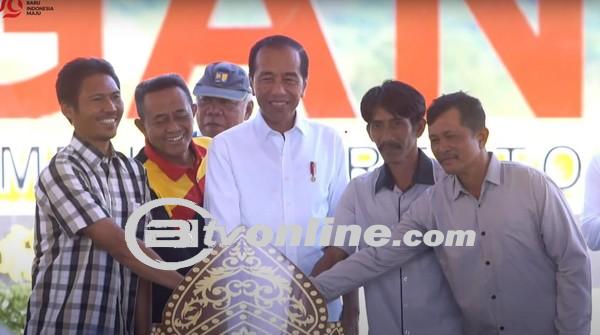 Presiden Jokowi Resmikan Bendungan Margatiga, Tekankan Pentingnya Manajemen Pengelolaan Air