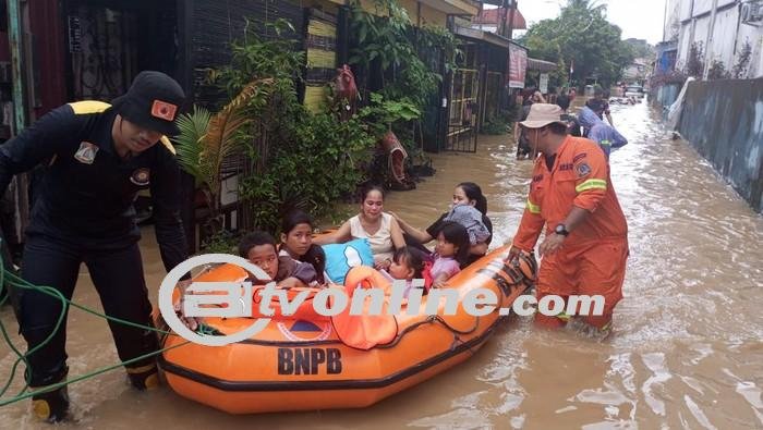 Banjir dan Tanah Longsor Terjang Kota Balikpapan, Kalimantan Timur