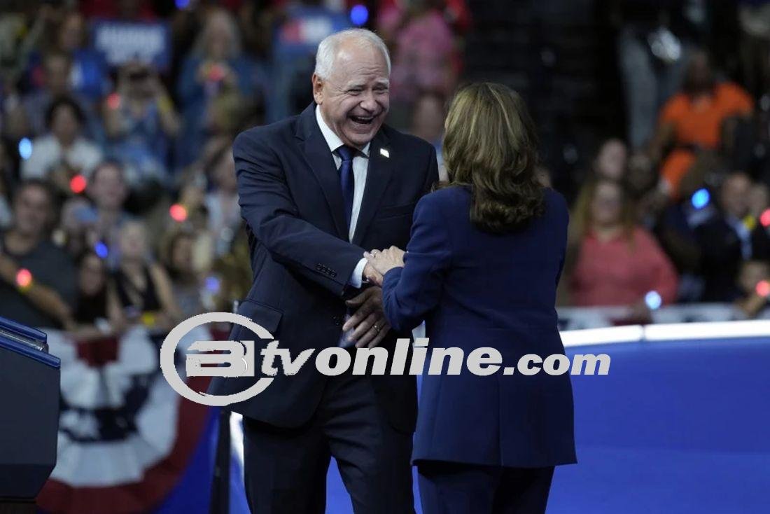 Kamala Harris Umumkan Gubernur Minnesota Tim Walz sebagai Calon Wakil Presiden untuk Melawan Donald Trump