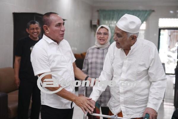 Edy Rahmayadi Minta Restu Orangtua Sebelum Daftar Calon Gubernur Sumut