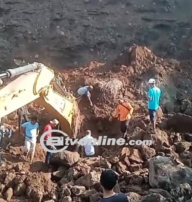 Longsor Terjadi di Lokasi Galian Pasir Cianjur, Seorang Operator Alat Berat Tewas Tertimbun!