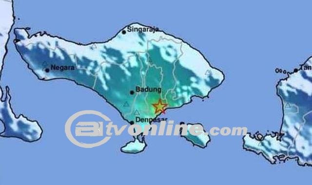 Gempa 4,8 Magnitudo Guncang Gianyar, Bali: Warga Merasa Getaran Namun Tanpa Tsunami