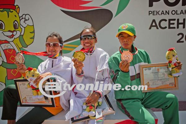 Odekta Elvina Naibaho: Atlet DKI Jakarta Tutup PON Terakhir dengan Tiga Medali Emas