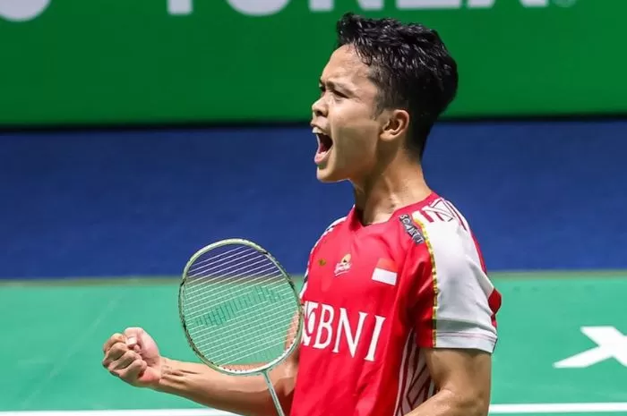 Anthony Sinisuka Ginting Raih Kemenangan Revans di Hong Kong Open 2024