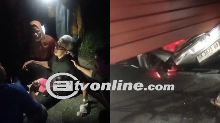 Usai Jenguk Keluarga Sakit, Keluarga Tewas Setelah Mobil Mereka Tertimpa Truk Kontainer