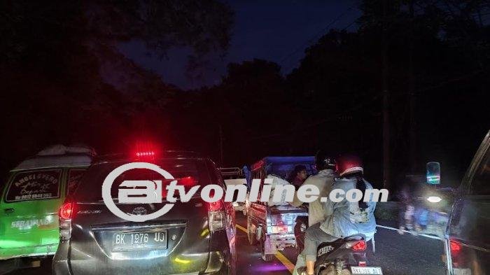 Kemacetan Panjang Melanda Jalur Berastagi-Medan pada Hari Terakhir Libur Panjang