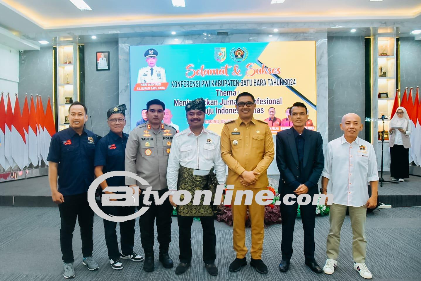 Pj. Bupati Heri Wahyudi Buka Konferensi PWI 2024