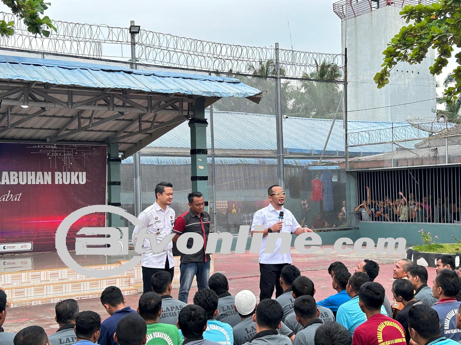 Kalapas Labuhan Ruku Berikan Arahan dan Motivasi kepada Warga Binaan di Kanwil Kemenkumham Sumatera Utara