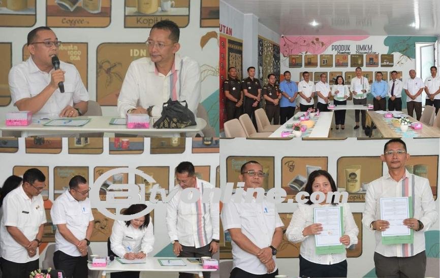 Dinas Kopenaker Jalin Kerjasama dengan Kejari Humbahas Terkait Retribusi