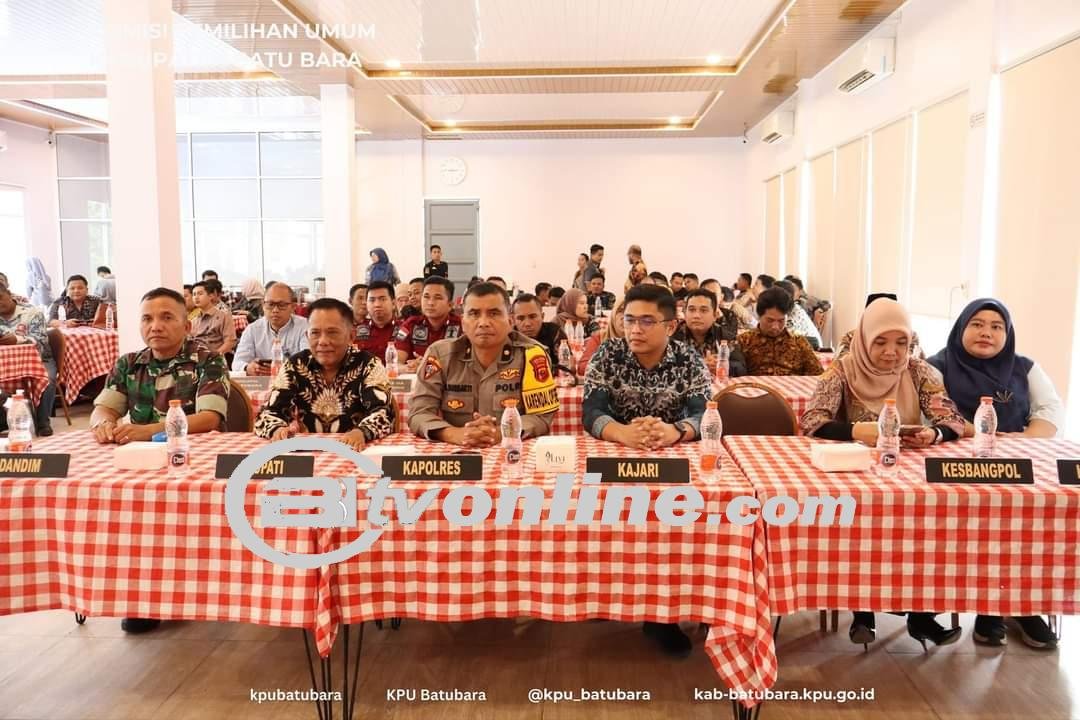 KPU Batu Bara Gelar Rapat Pleno Terbuka untuk Tetapkan DPT Pilkada 2024