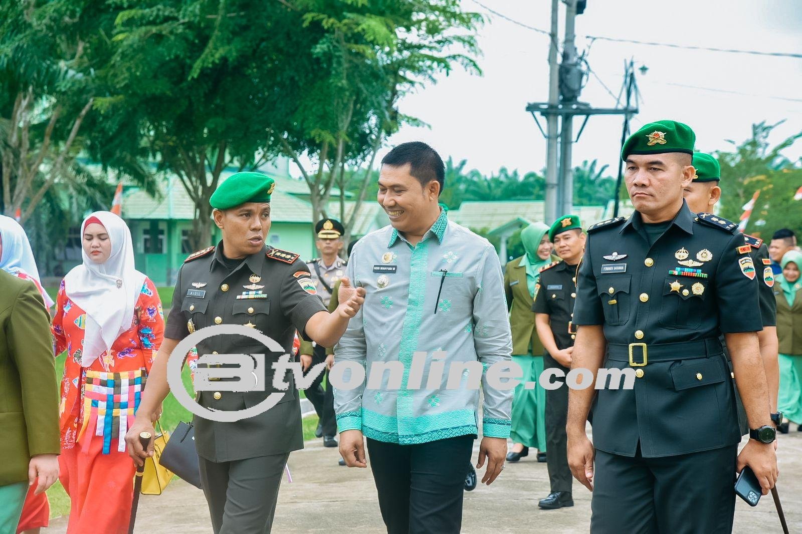 Pj. Bupati Batu Bara Hadiri Serah Terima Jabatan Danyonif 126/KC