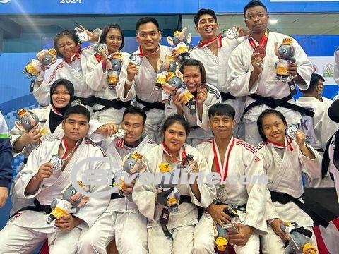 Atlet Judo Polri Raih Medali Emas dan Perak di PON XXI Aceh-Sumatera Utara