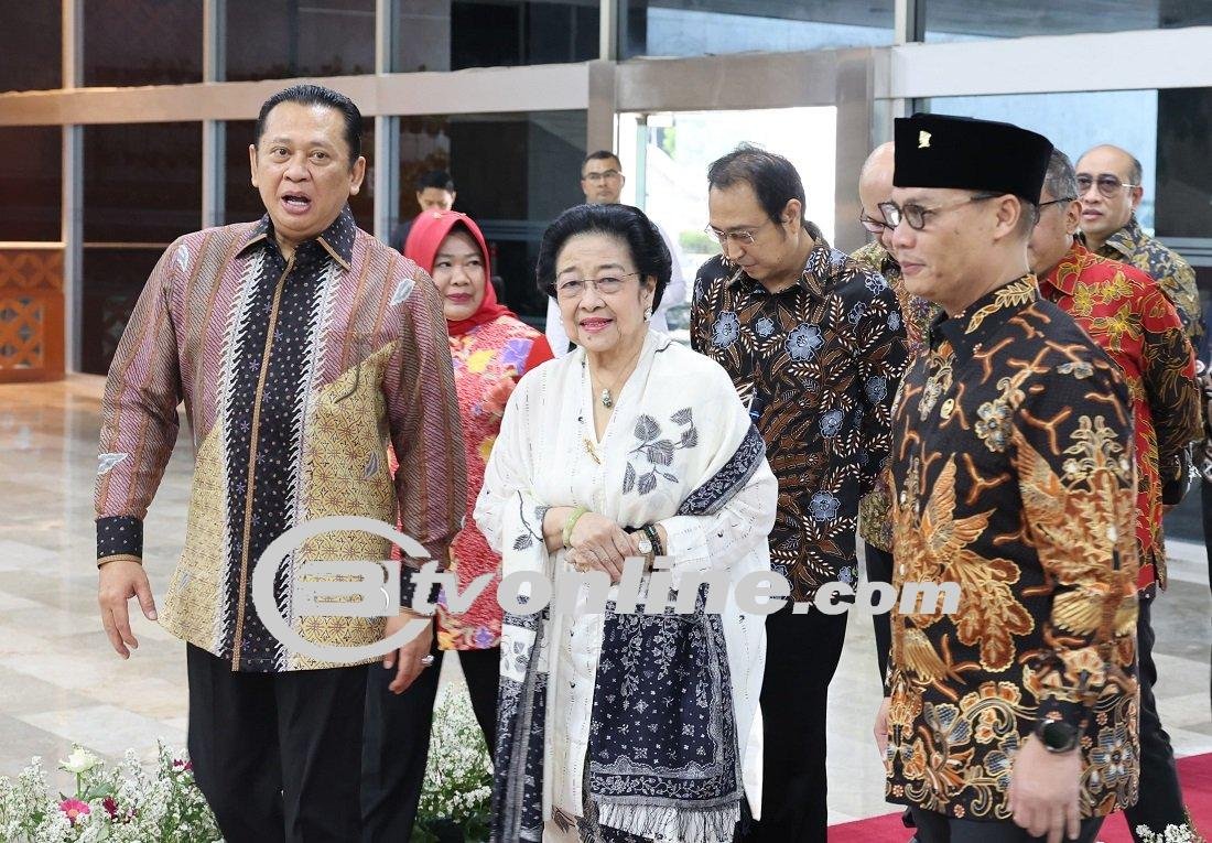 Megawati Soekarnoputri dan Keluarga Bung Karno Hadir di Gedung MPR RI