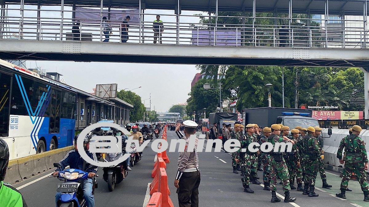 1.239 Personel Gabungan Dikerahkan Amankan Penetapan Paslon Pilkada Jakarta