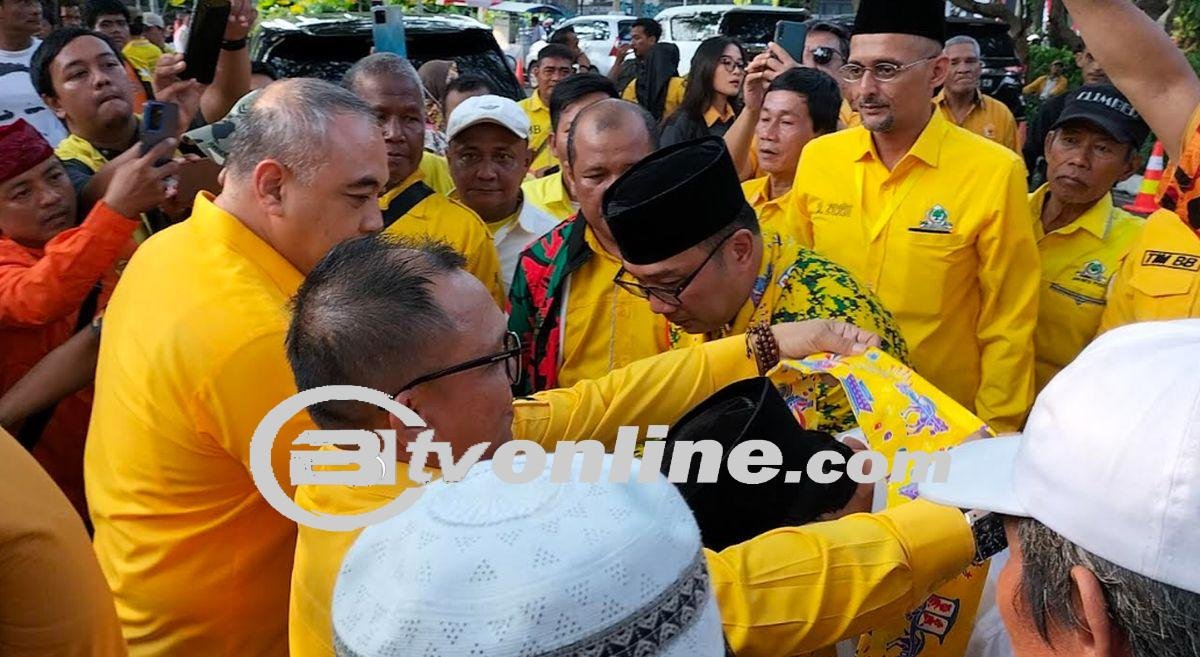 Ridwan Kamil dan Suswono Resmi Deklarasikan Diri di Kantor Golkar DKI Jakarta